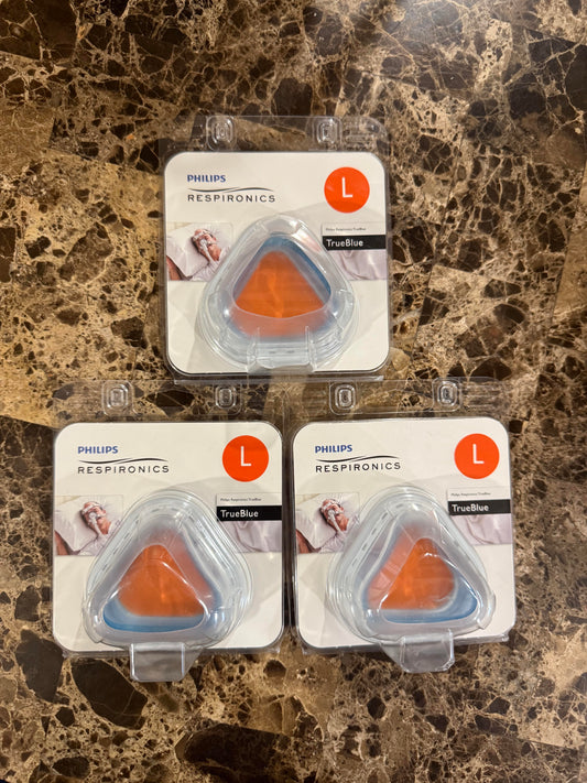 Phillips Respironics True Blue Nasal Cushion (Large) (Set of 3)